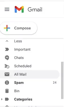 All mail option
