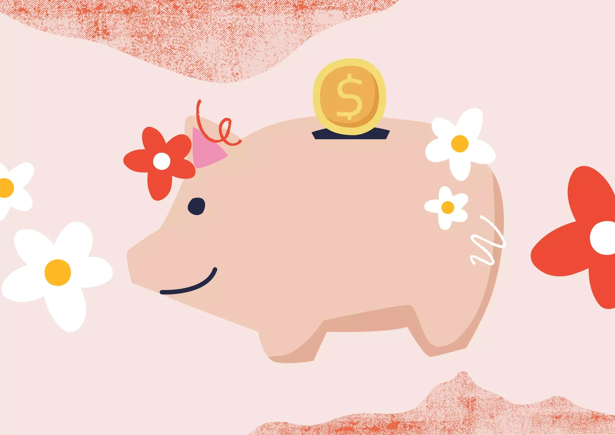 illustration of piggy bank